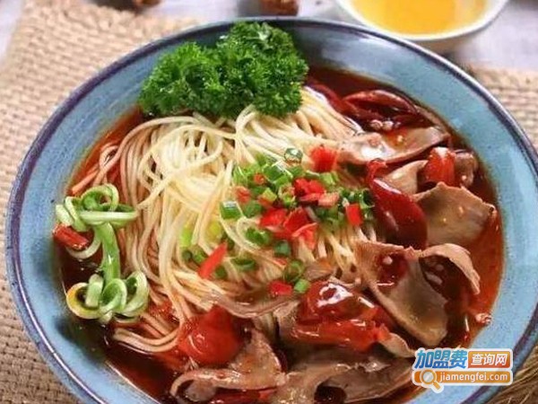 武汉特色腰花面加盟费