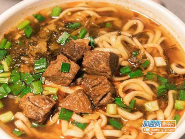 昆明大酥牛肉面加盟费