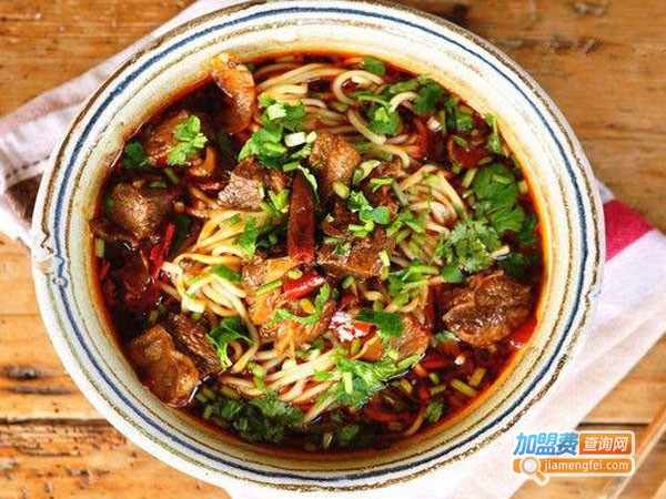 昆明大酥牛肉面加盟费