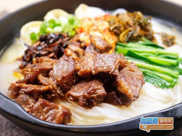 昆明大酥牛肉面加盟费