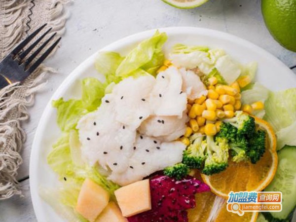 柚色轻食沙拉加盟