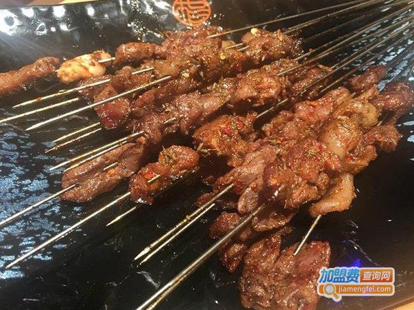 西安小杨烤肉加盟费