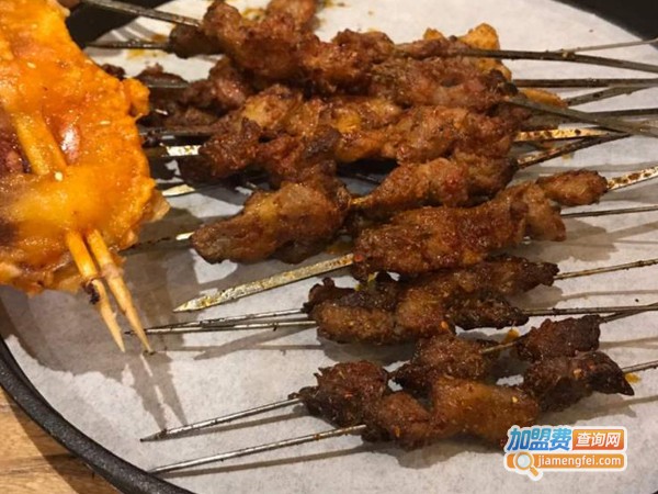 西安小杨烤肉加盟费