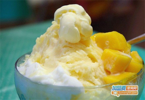 心心念雪花冰加盟费