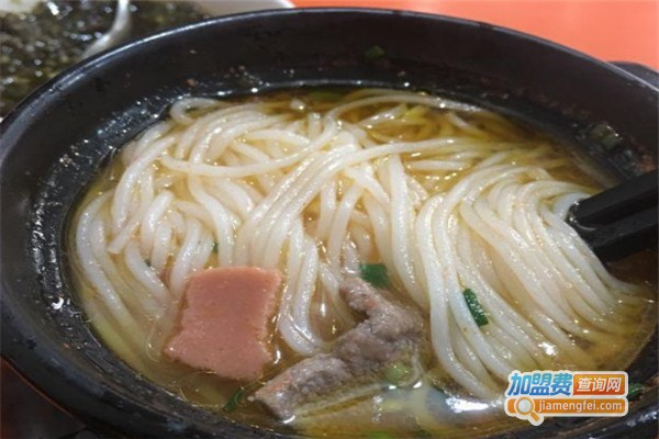 重庆李记罐罐米线加盟费