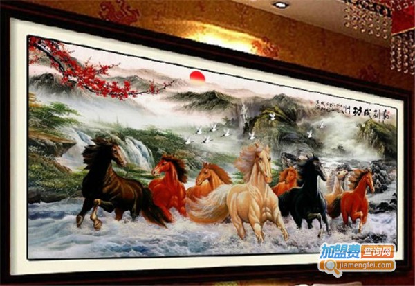 蒙娜丽莎十字绣加盟费