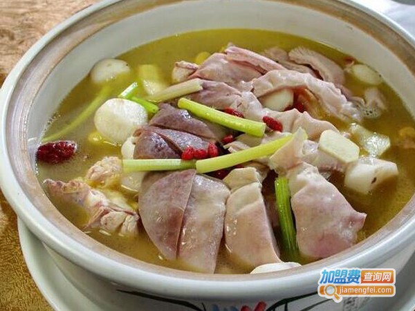 猪肚鸡火锅店加盟费