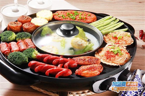 梦时代涮烤一体火锅