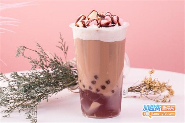 粉红豹奶茶