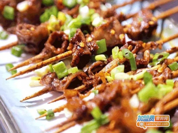 伊利烧烤加盟费