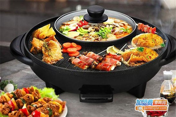 梦时代涮烤一体火锅