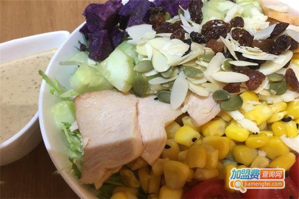 轻食光沙拉加盟费