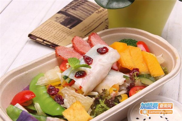 线条轻食连锁加盟费