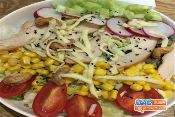 轻食光沙拉加盟费