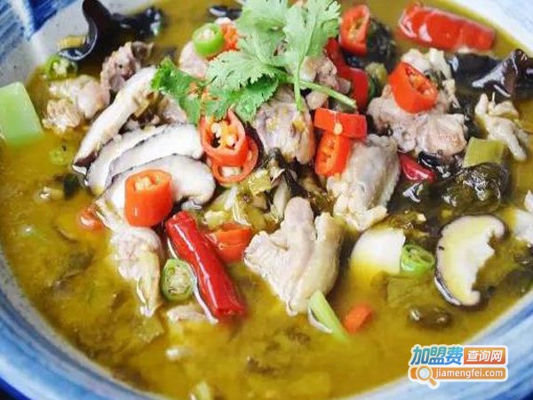 酸叔老坛酸菜鸡加盟费