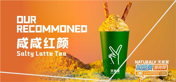 天然呆奶茶加盟