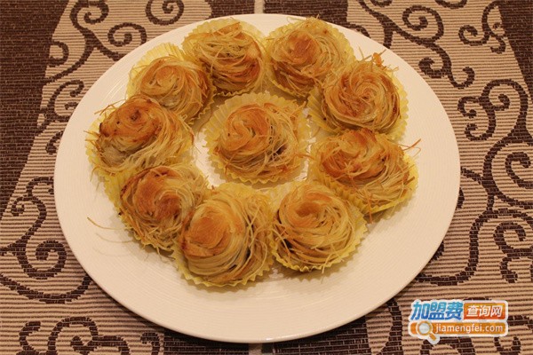 金丝牛肉饼加盟