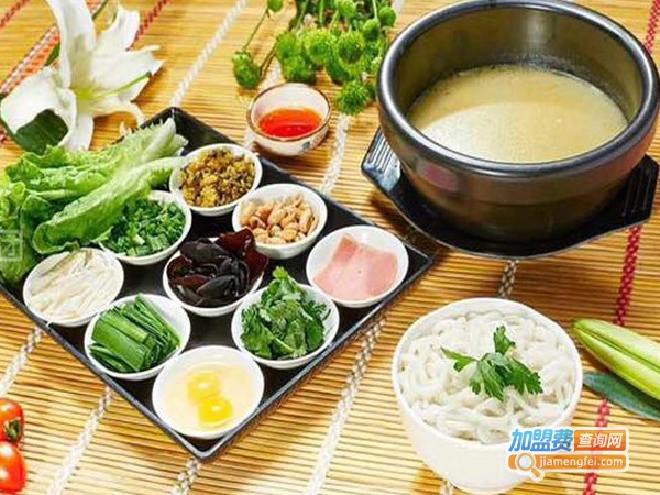 美味坊过桥米线加盟费