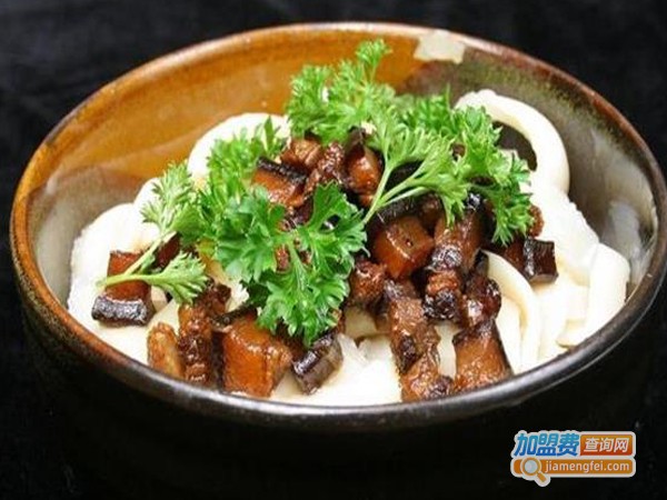 鸡汁刀削面加盟费