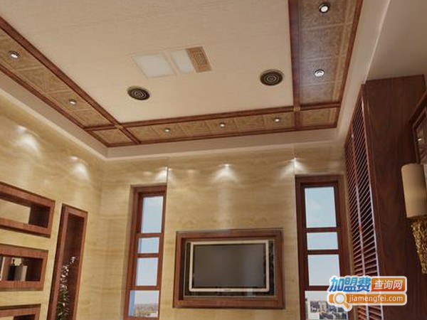 金顶集成吊顶加盟费