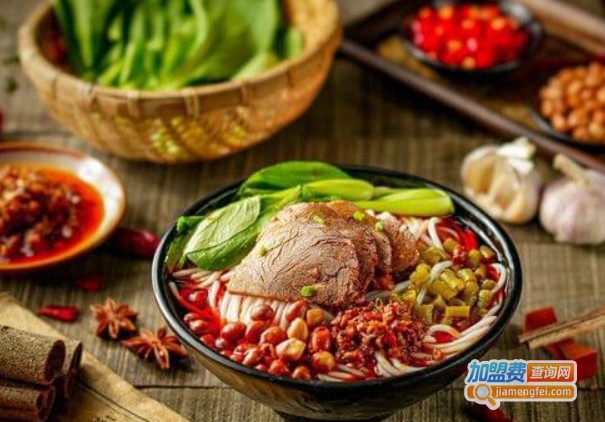 不知名牛肉粉加盟费