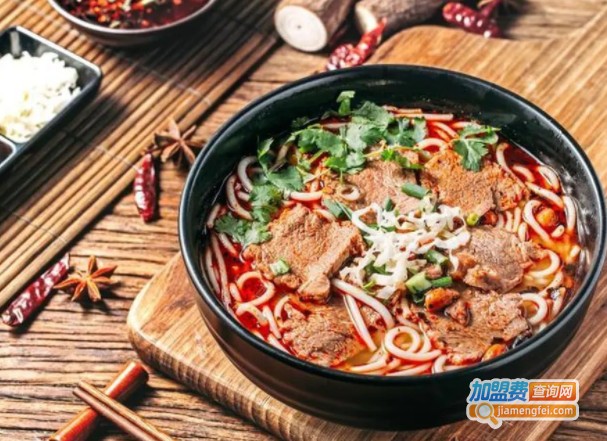 不知名牛肉粉加盟费