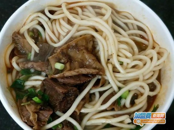 金炎牛肉面加盟费