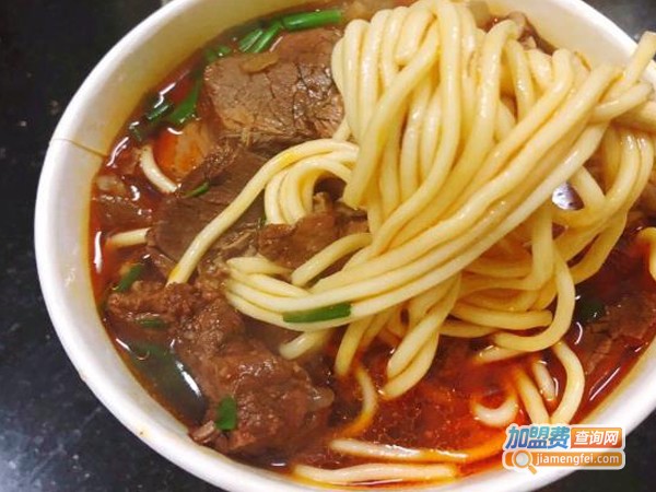 金炎牛肉面加盟费