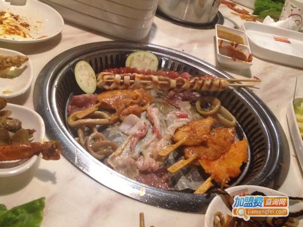 镒栲燚涮自助烤肉小火锅加盟费