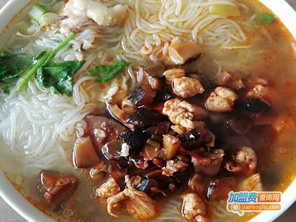 鸡丁米线店加盟费