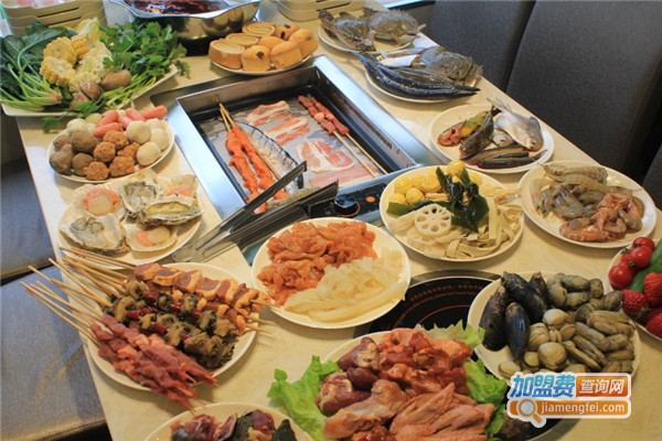 自助烤肉火锅一体加盟费