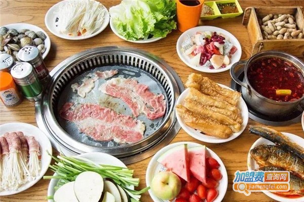 自助烤肉火锅一体加盟费