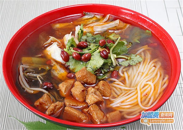 鸡丁米线店加盟费