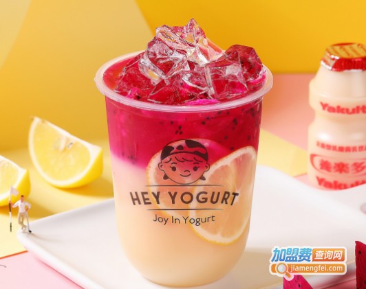 hey yogurt有桃酸奶加盟费