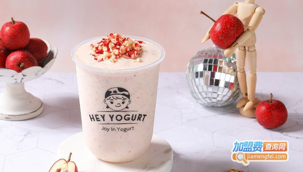 hey yogurt有桃酸奶加盟费