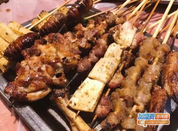 阿四夜排挡烧烤加盟费