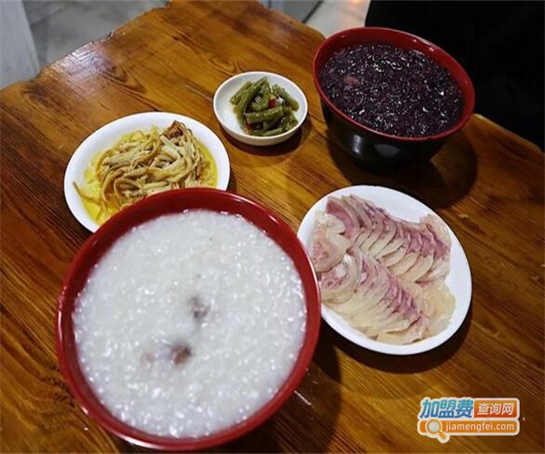 佰家粥铺养生粥加盟费