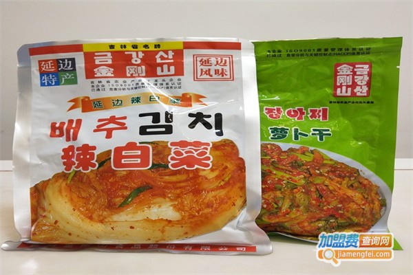 延吉金刚山辣白菜加盟