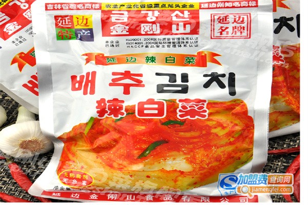 延吉金刚山辣白菜加盟