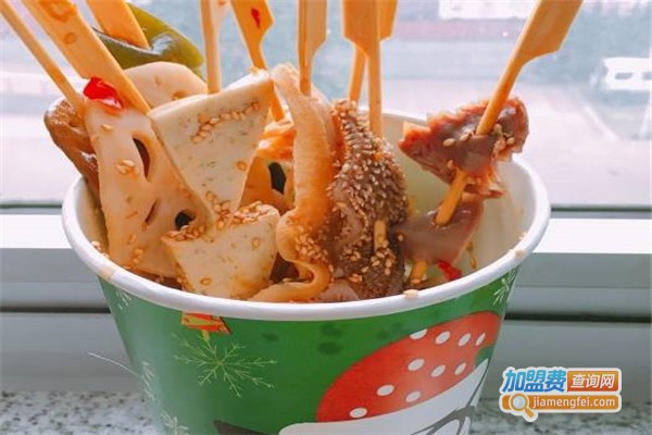 果然辣串串杯加盟