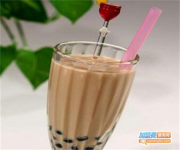 多半式奶茶