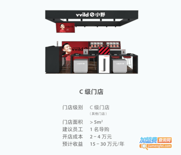 vvild小野加盟费