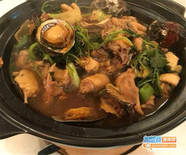 食通宵鲍鱼鸡煲加盟