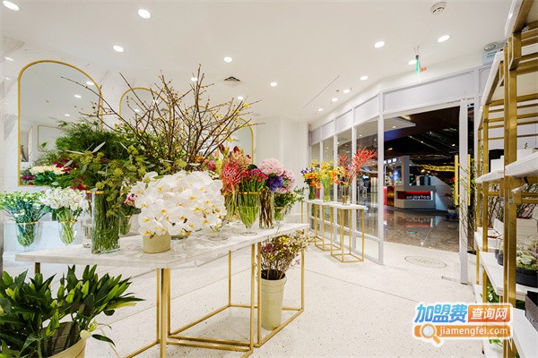 高端鲜花店加盟
