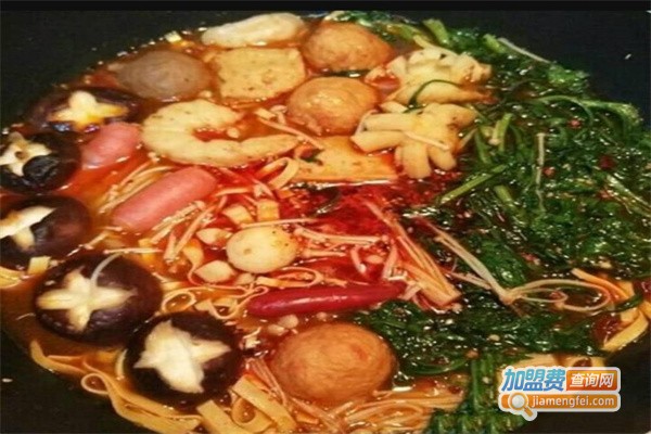 麻蜀叔火锅式麻辣烫加盟