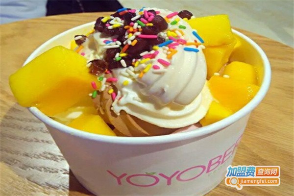 YOYOBERRY美国自助酸奶冰淇淋加盟