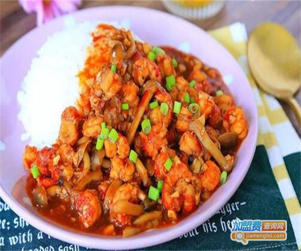 小龙虾饭加盟费