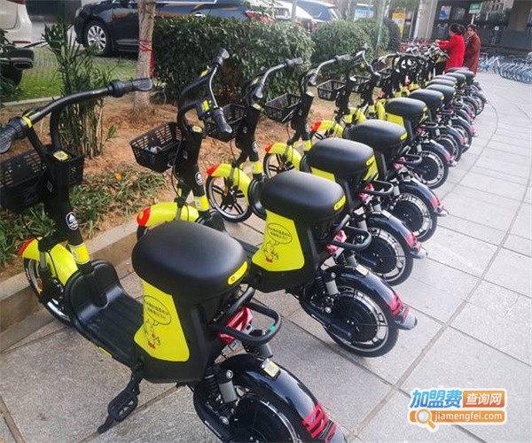 小黄鸭共享电单车加盟费