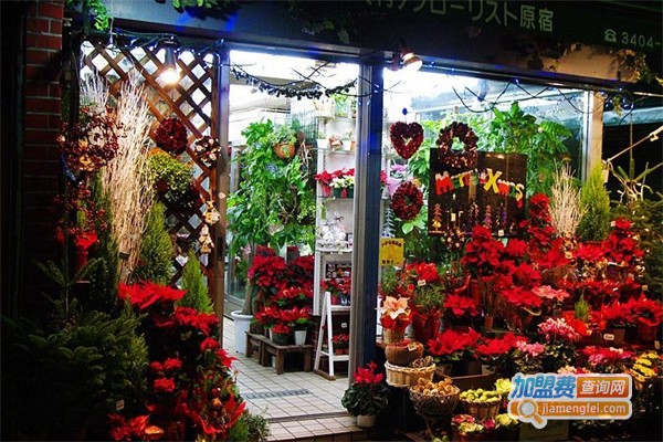 风精灵鲜花店加盟