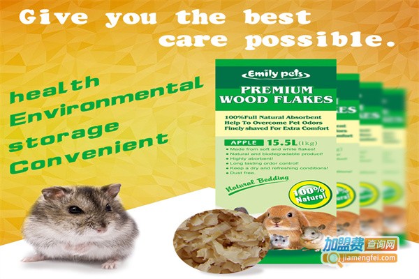 艾米丽宠物用品加盟